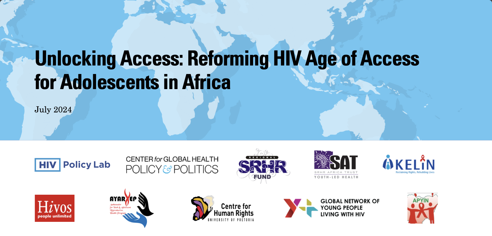 HIV Age of Access Policy Landscape
