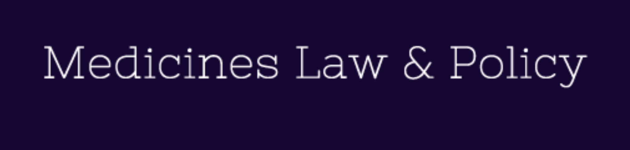 Medicines Law & Policy logo